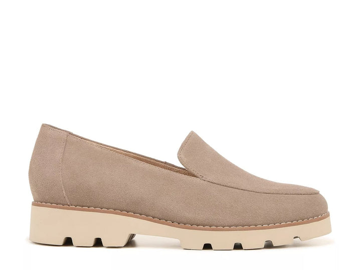 KENSLEY TAUPE LUG SOLE LOAFER