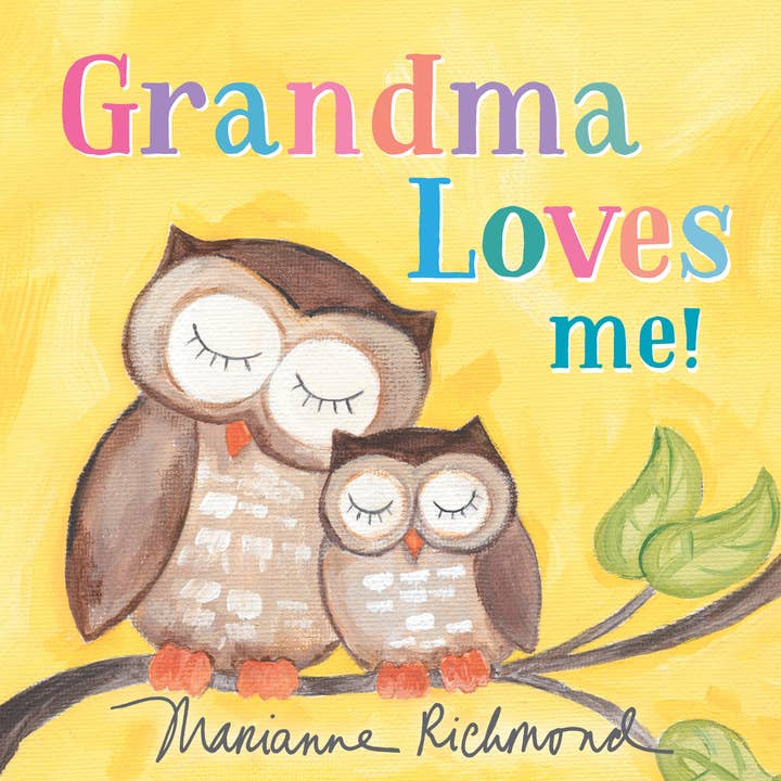 GRANDMA LOVES ME BOOK