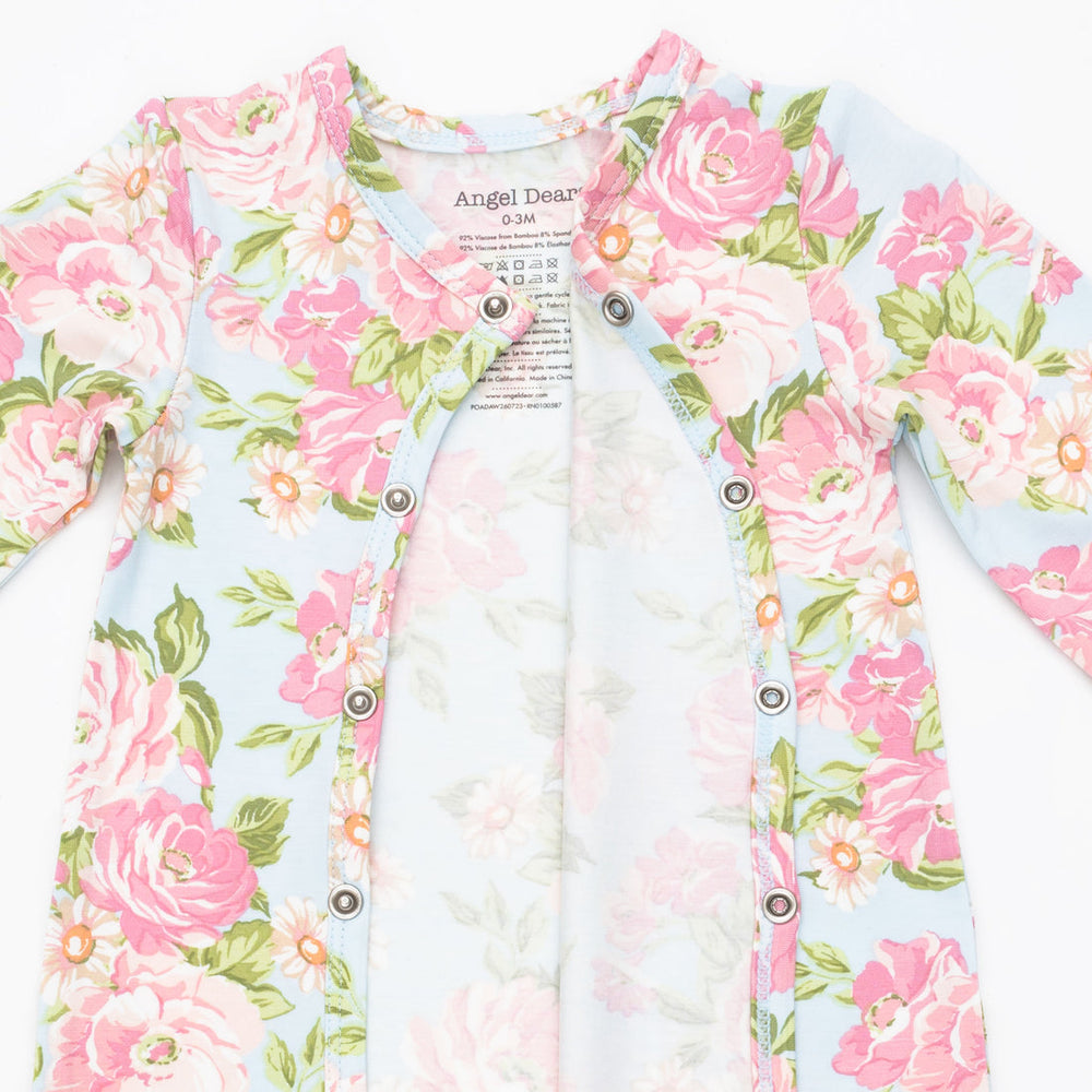 ANGELINE FLORAL BUNDLE GOWN & HEADBAND
