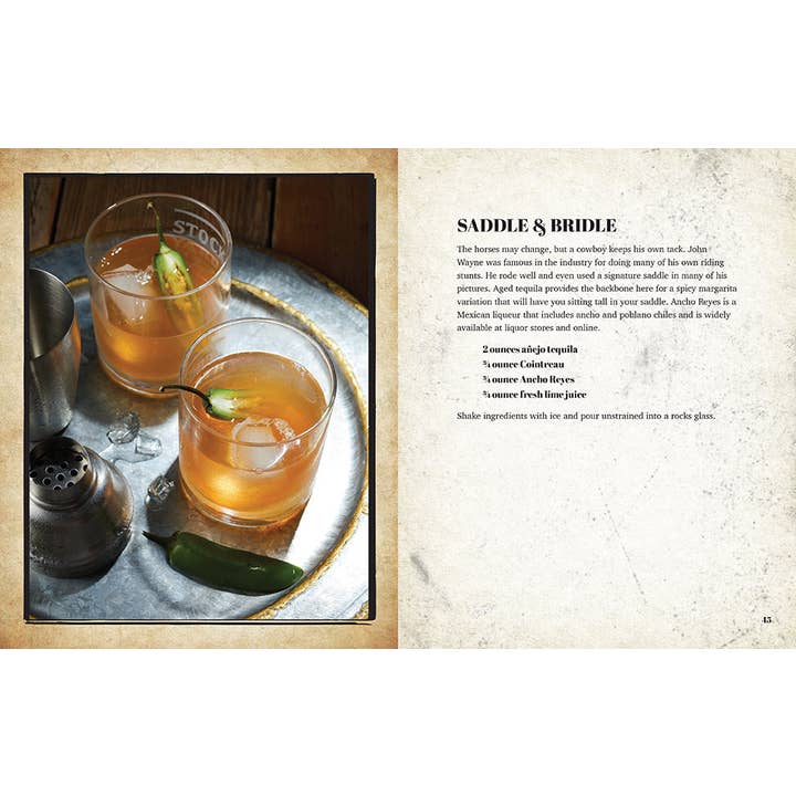 JOHN WAYNE: THE OFFICIAL COCKTAIL BOOK