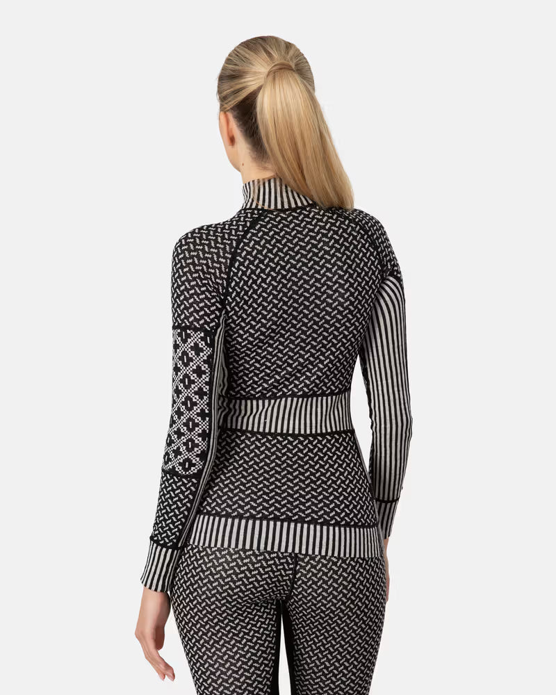 SMEKKER BLACK HALF ZIP
