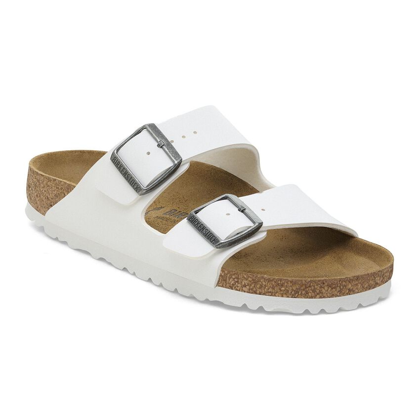 ARIZONA WHITE BIRK-FLOR SANDAL