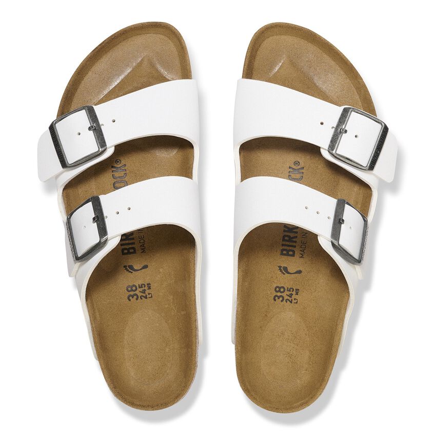 ARIZONA WHITE BIRK-FLOR SANDAL