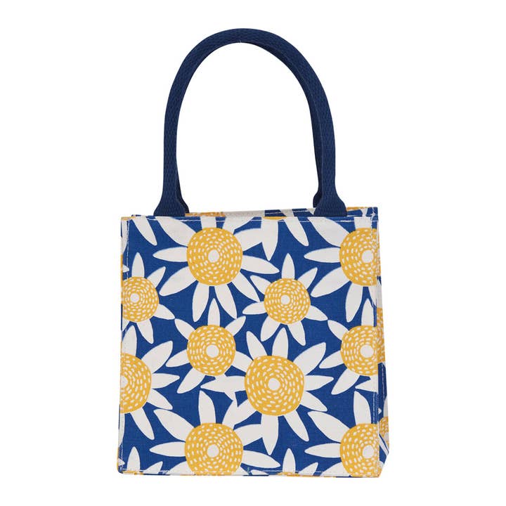 STRAW SUNFLOWER YELLOW ITSY BITSY GIFT BAG
