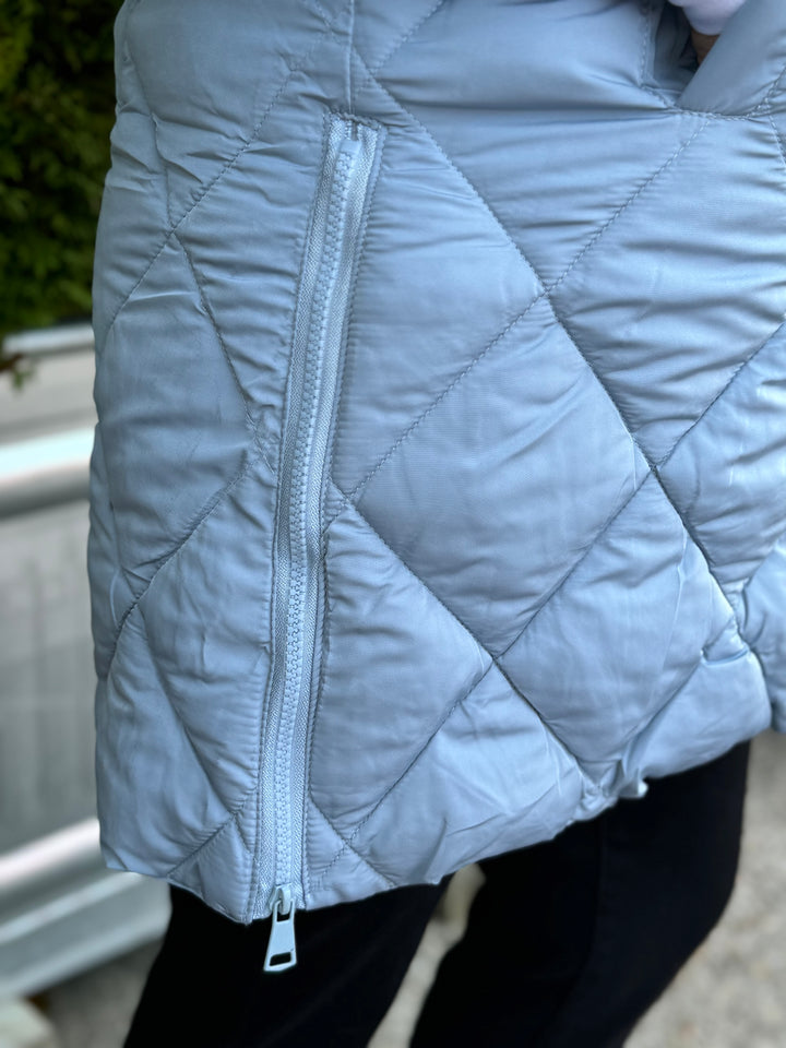 CLOUD WEATHER IT TOGETHER QUILTED VEST