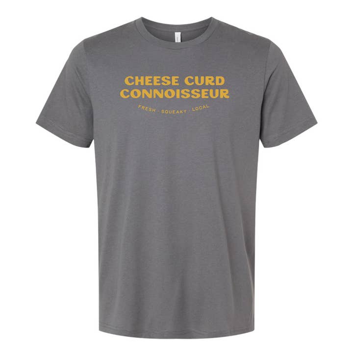 Cheese Curd Connoisseur Unisex Graphic Tee