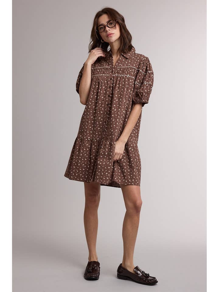 ASHLEE DITSY FLORAL DRESS

