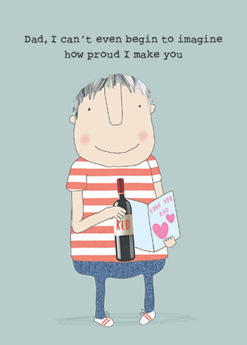 PROUD DAD FATHER'S DAY CARD