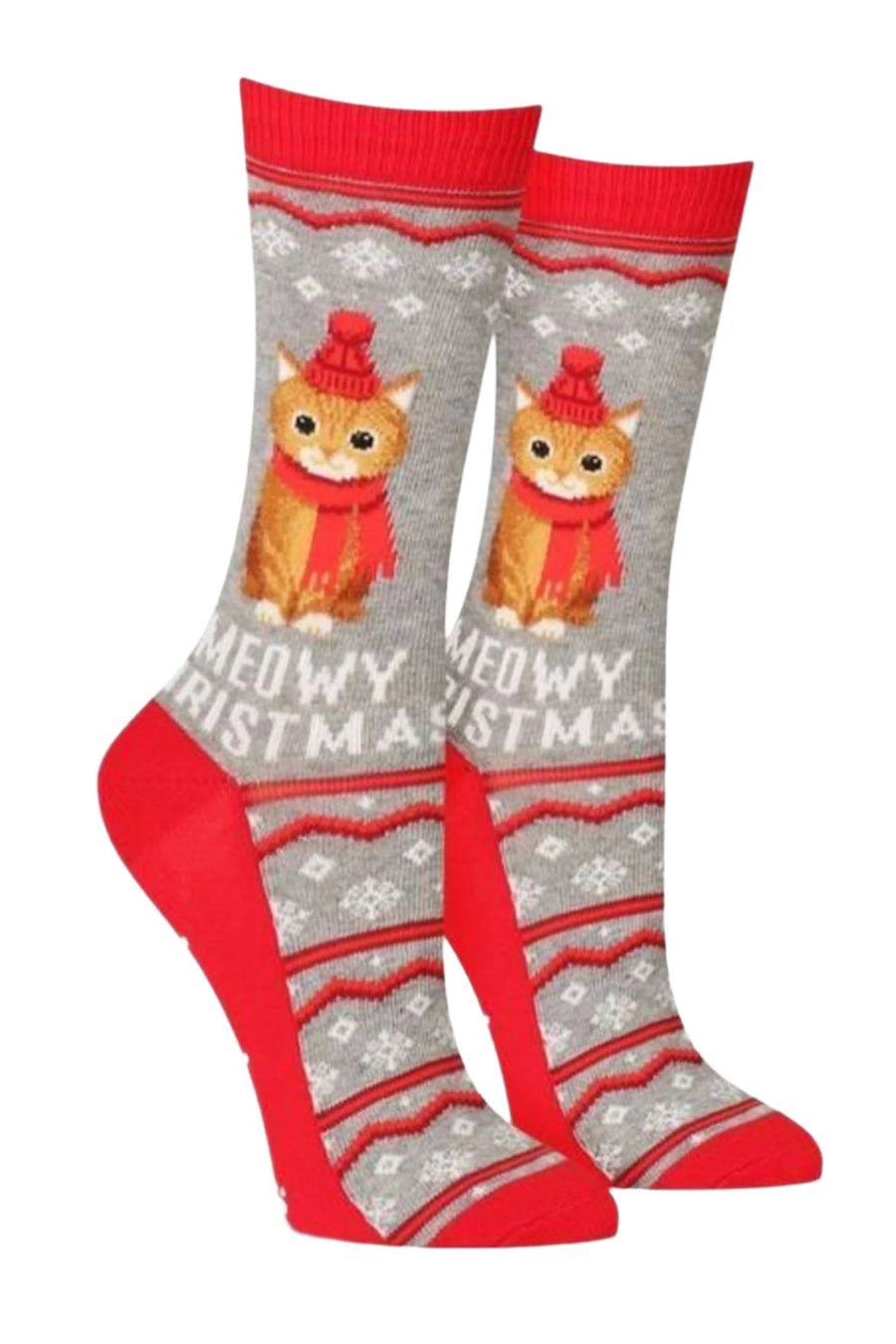 MEOWY CHRISTMAS SOCKS
