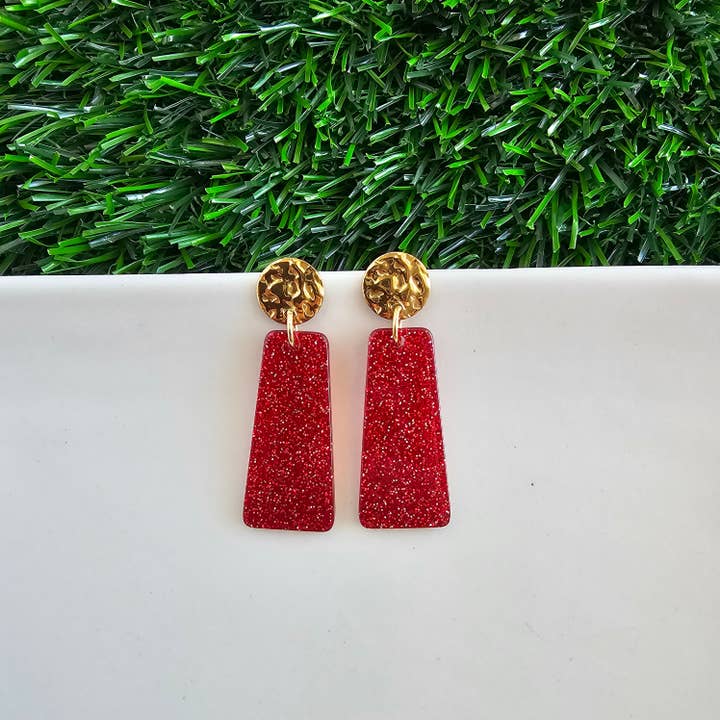 MIA RED EARRINGS