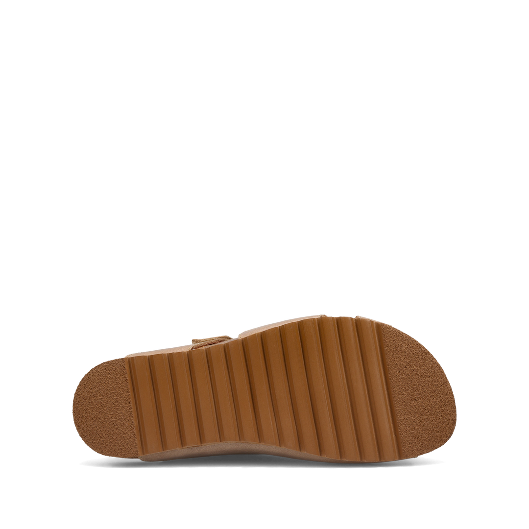 CASITA STONE LEATHER SANDAL