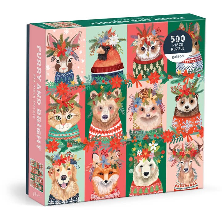 FURRY & BRIGHT 500 PIECE PUZZLE
