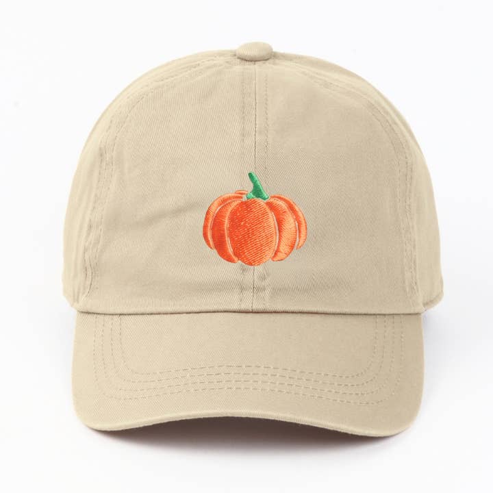 SWEET PUMPKIN EMBROIDERED BASEBALL HAT