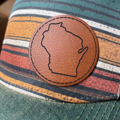 WISCONSIN GREEN STRIPE HAT
