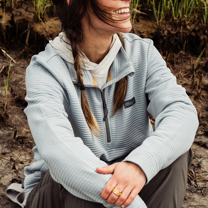 WOMEN'S SULLIVAN SMOKE TECH 1/4 ZIP