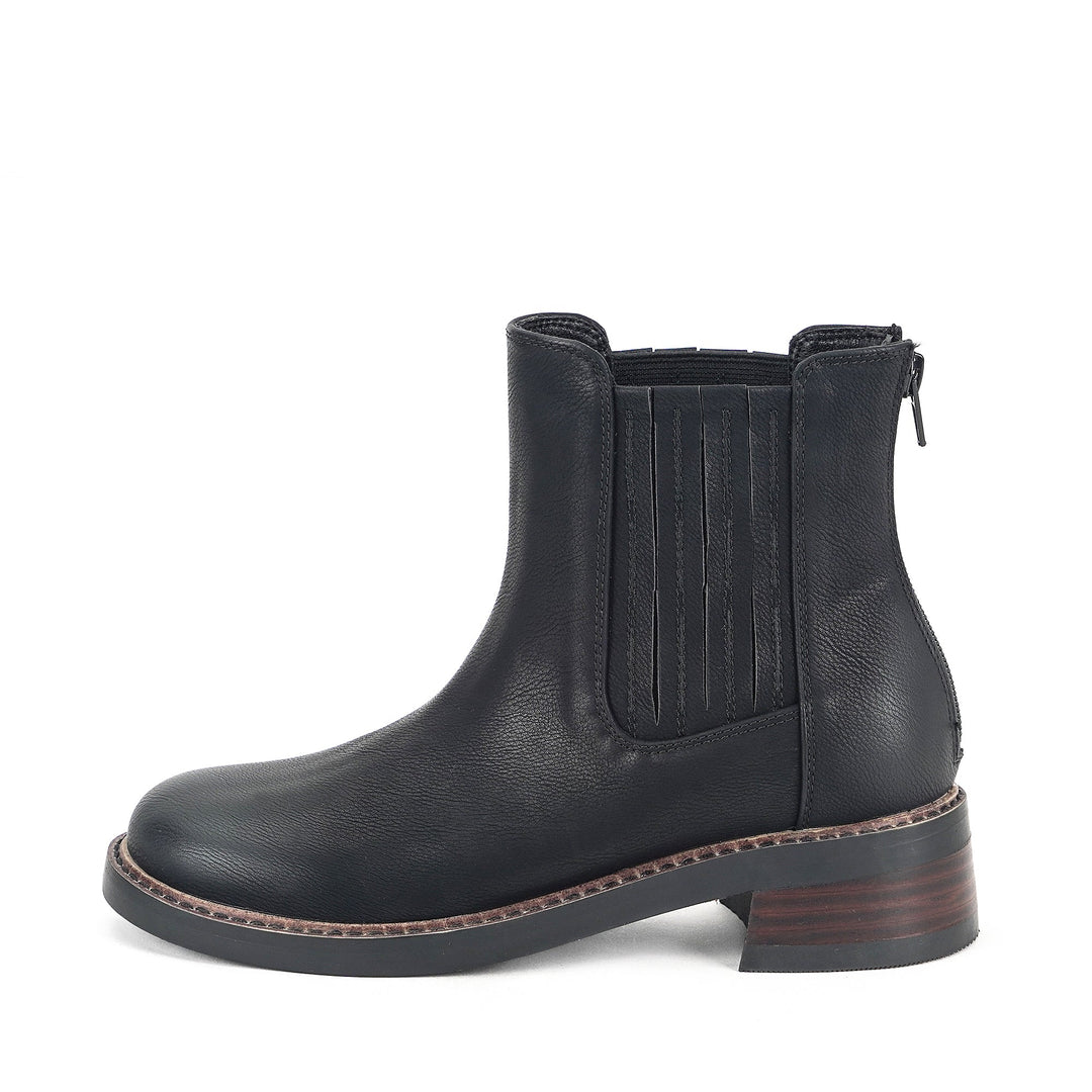 BLACK CLYDE CHELSEA BOOT