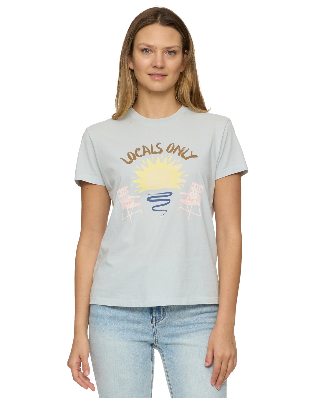 LOCALS ONLY GRAPHIC TEE