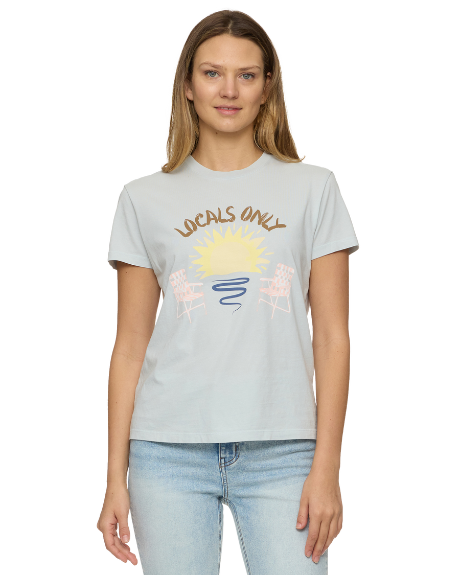 LOCALS ONLY GRAPHIC TEE

