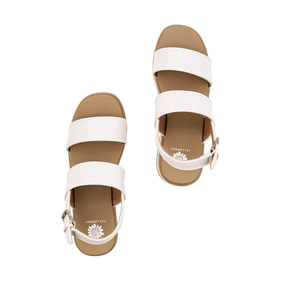 ARDENNE CREAM WEDGE SANDAL
