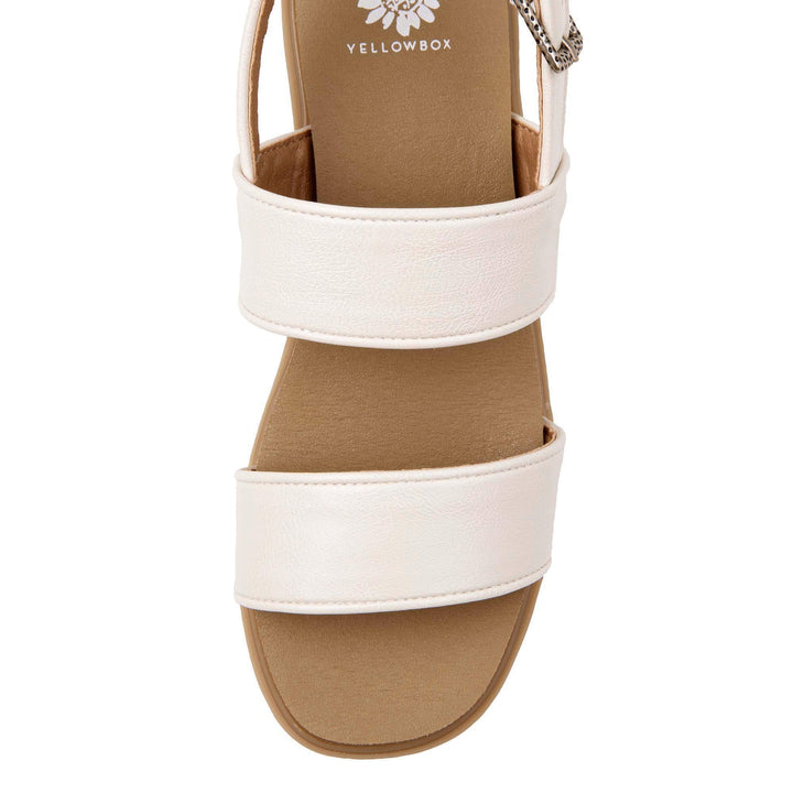 ARDENNE CREAM WEDGE SANDAL