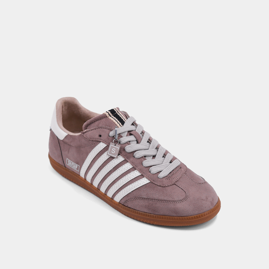 TAUPE SUEDE STEVIE SNEAKER