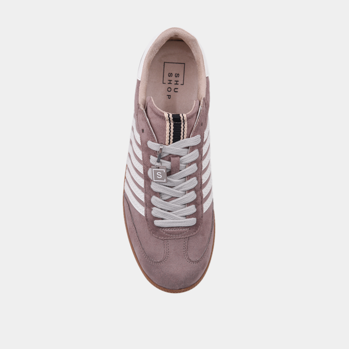 TAUPE SUEDE STEVIE SNEAKER