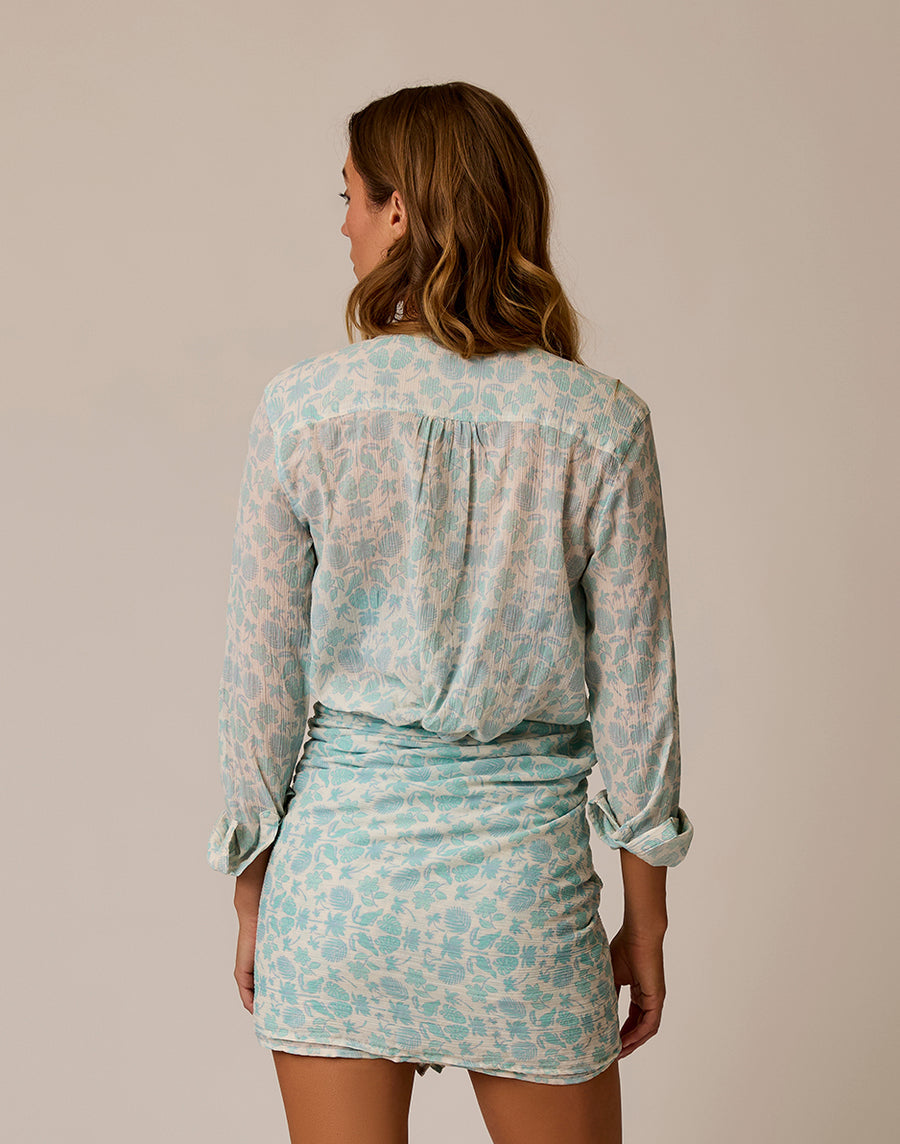 DYLAN CLOUD MAITAI GAUZE SHIRT
