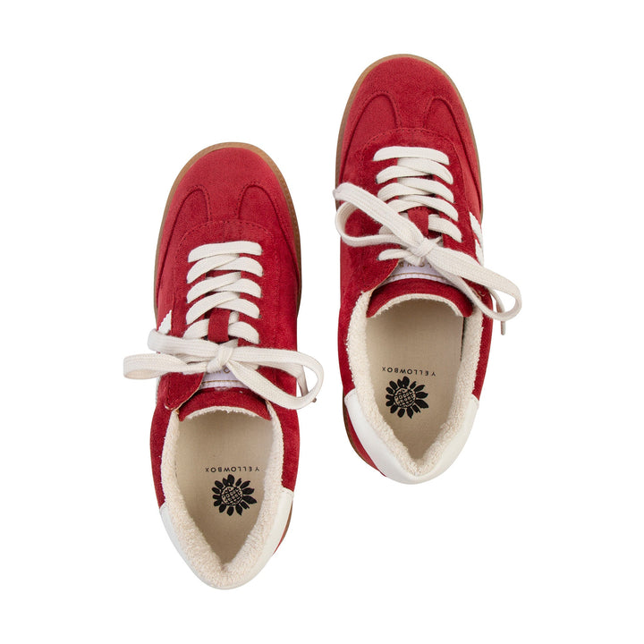 ZERA RED SNEAKERS