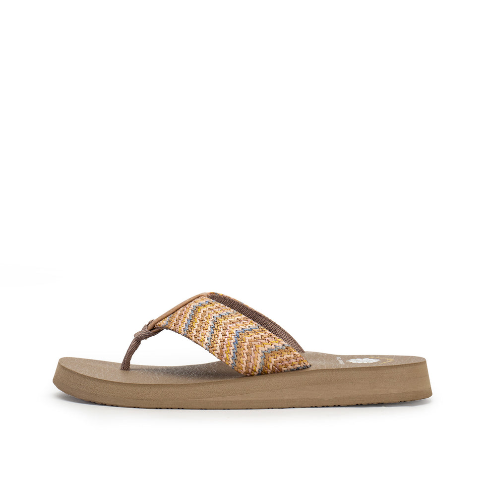 NASIMA PASTEL MULTI FLIP FLOPS