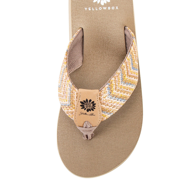 NASIMA PASTEL MULTI FLIP FLOPS