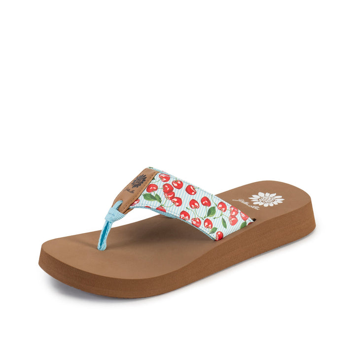 ROSAMEL CHERRY FLIP FLOPS