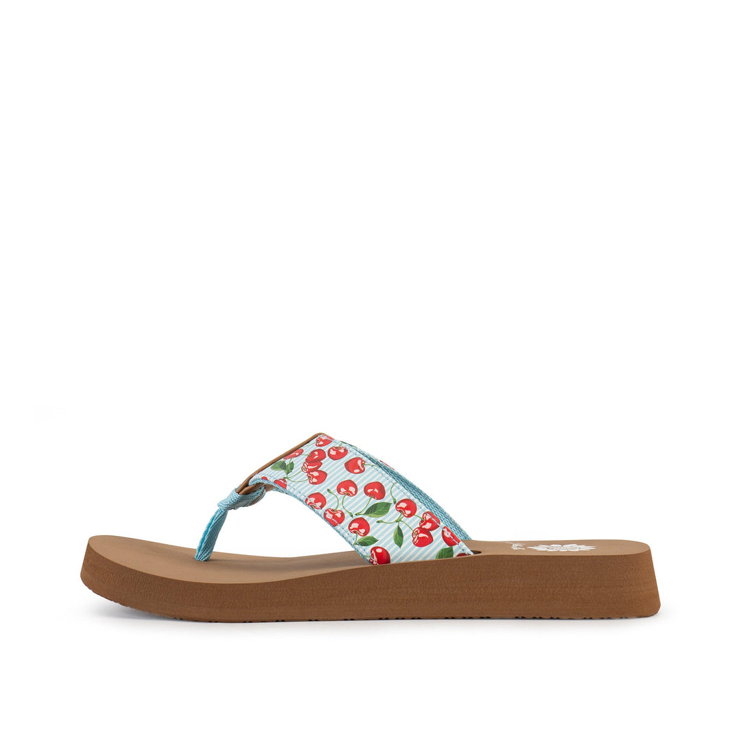 ROSAMEL CHERRY FLIP FLOPS