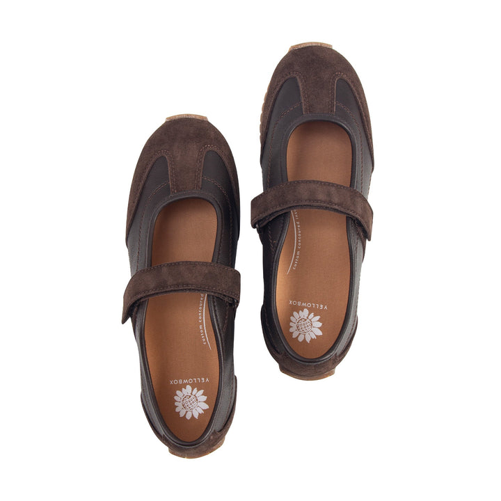 ALINA BROWN MARY JANE SNEAKER
