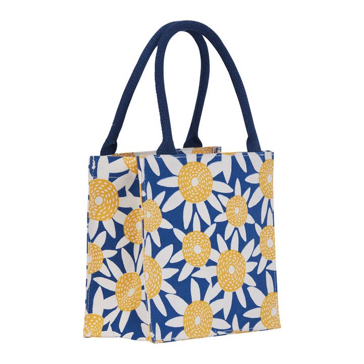 STRAW SUNFLOWER YELLOW ITSY BITSY GIFT BAG