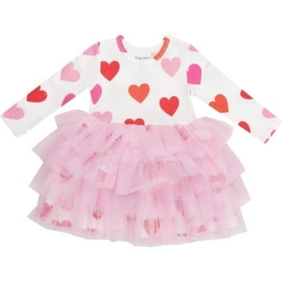 HEARTS TWIRLY TUTU DRESS