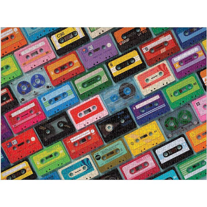 MIXED TAPES 1000 PIECE PUZZLE