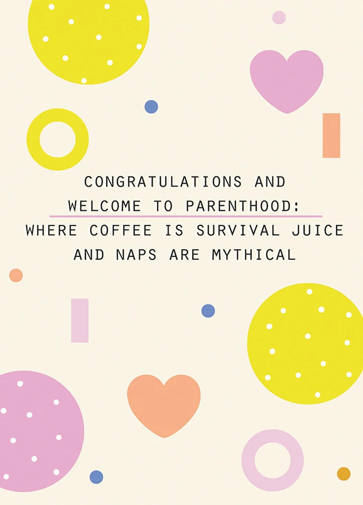 PARENTHOOD NEW BABY CARD