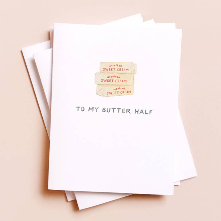 TO MY BUTTER HALF CARD
