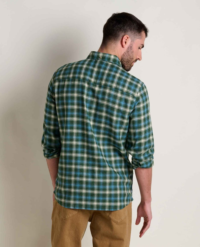 MEN'S AIRSMYTH PASTURE MINI CHECK LONG SLEEVE SHIRT