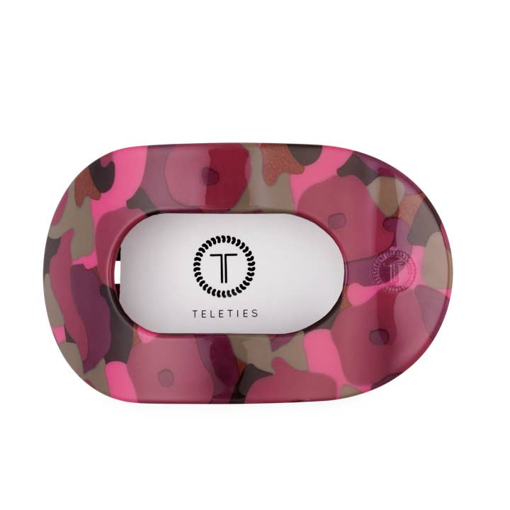 GARDEN GLAM LARGE FLAT ROUND HAIR CLIP