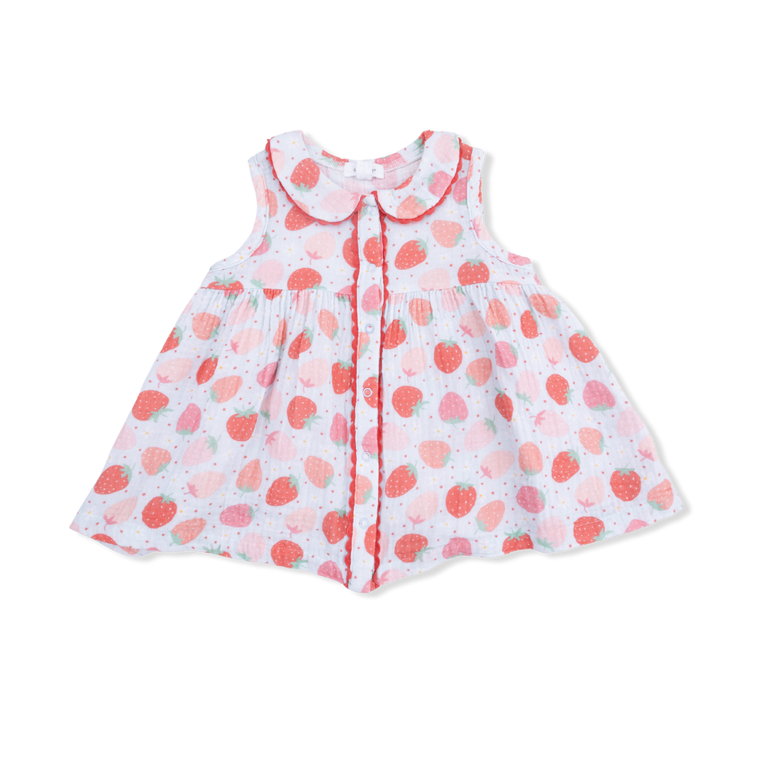 STRAWBERRY BLISS JILL DRESS WITH BLOOMER