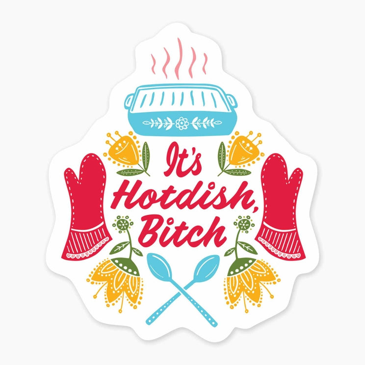 HOT DISH STICKER