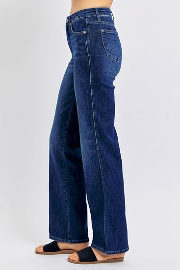 HAZEL TUMMY CONTROL CLASSIC STRAIGHT JEANS