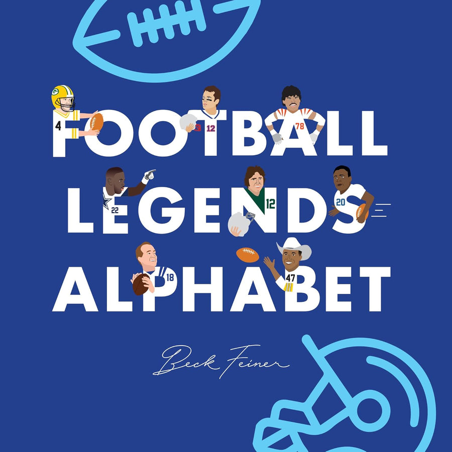 FOOTBALL LEGENDS ALPHABET BOOK
