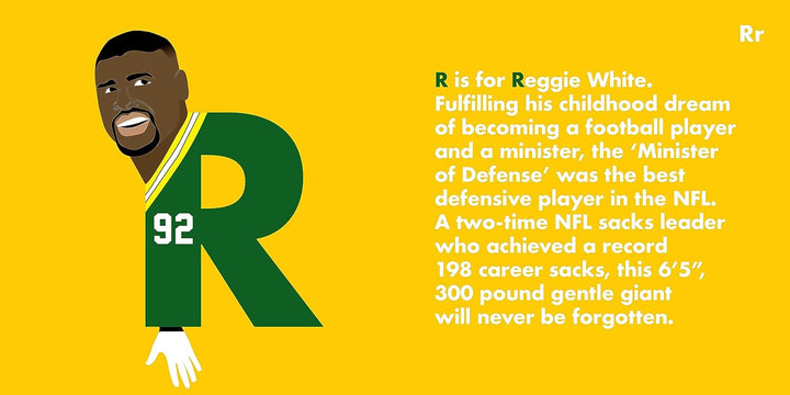 FOOTBALL LEGENDS ALPHABET BOOK