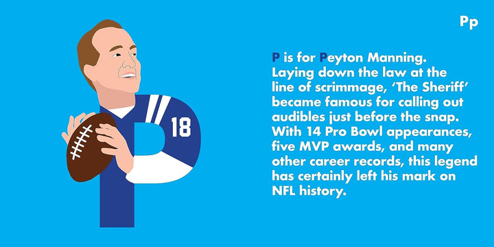 FOOTBALL LEGENDS ALPHABET BOOK