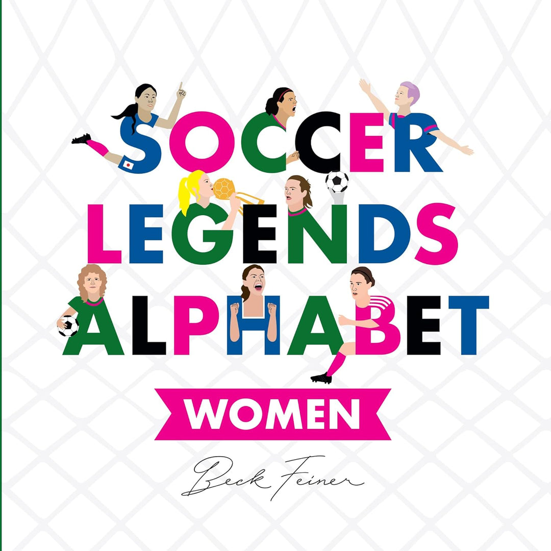 SOCCER LEGENDS ALPHABET - WOMEN BOOK