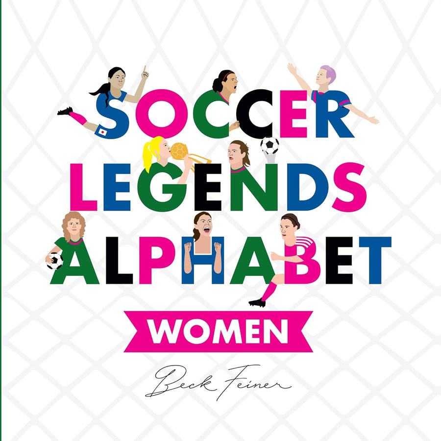 SOCCER LEGENDS ALPHABET - WOMEN BOOK

