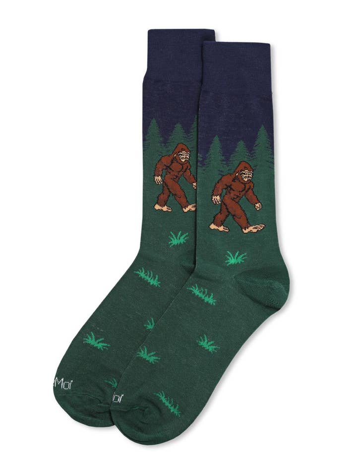 MEN'S BIGFOOT IS REAL BAMBOO SOCKS