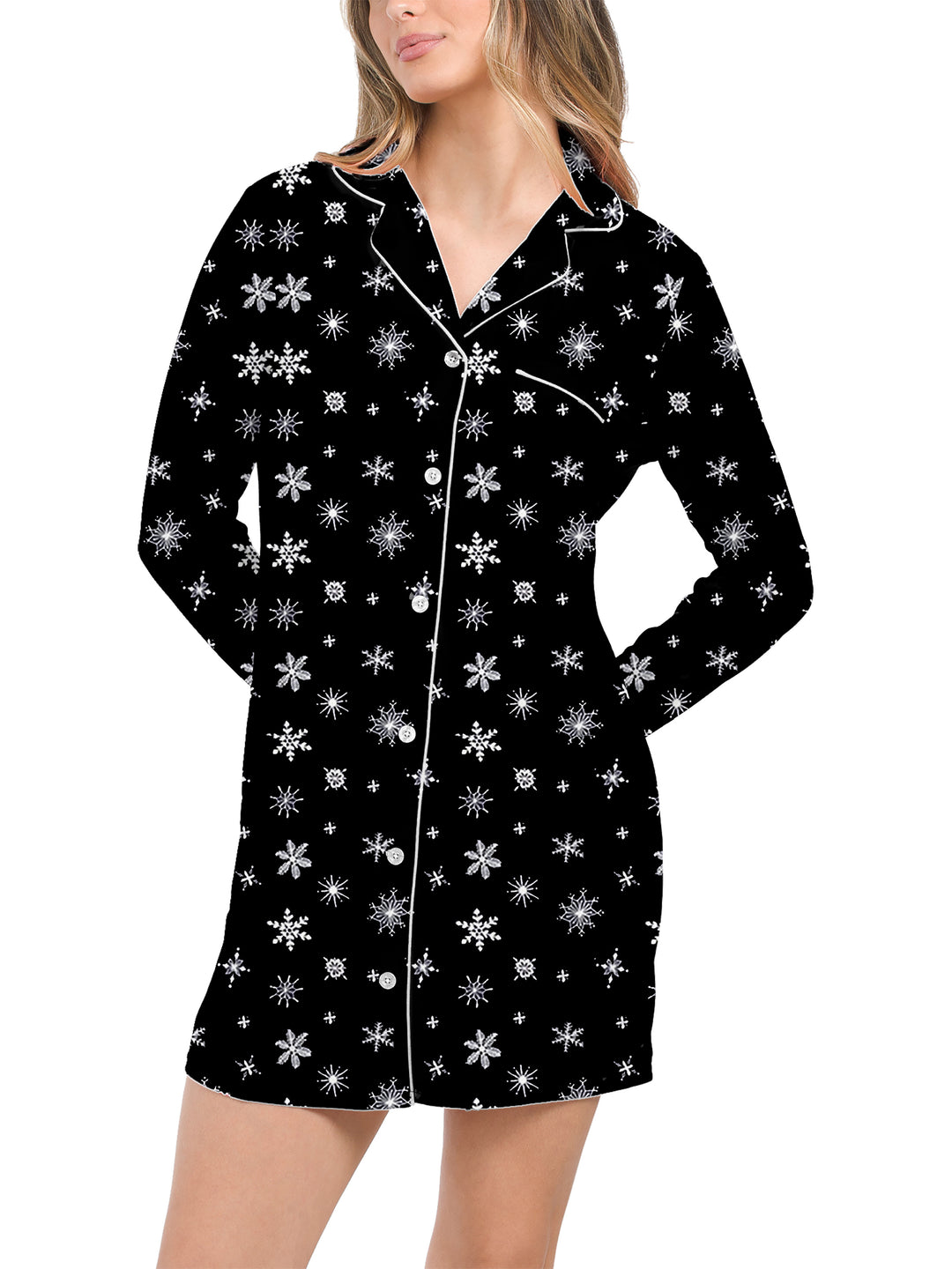 BELLE BLIZZARD PAJAMA DRESS